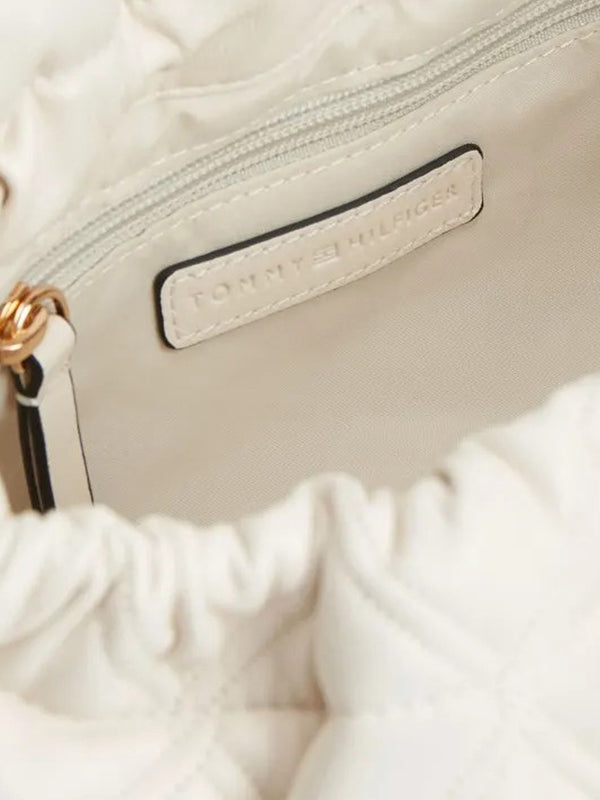 Tommy Hilfiger Borsa Donna Mod. AW0AW18717 AEO Panna