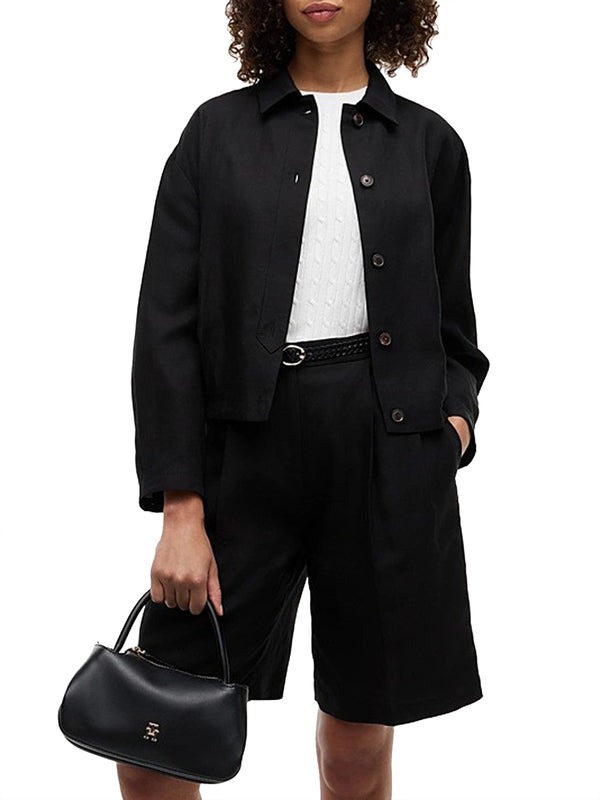 Tommy Hilfiger Borsa Donna Mod. AW0AW18743 BDS Nero