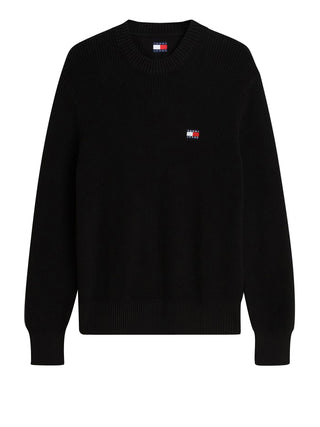 Tommy Hilfiger Maglione Girocollo Uomo Mod. DM0DM20923 0GK BLACK