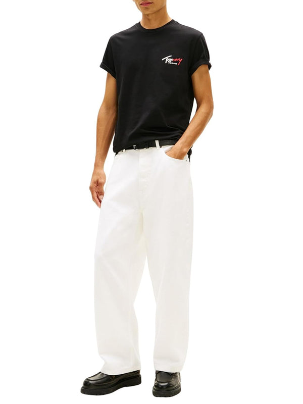 Tommy Hilfiger T-shirt Uomo Mod. DM0DM22538 BDS Nero