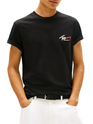 Tommy Hilfiger T-shirt Uomo Mod. DM0DM22538 BDS Nero