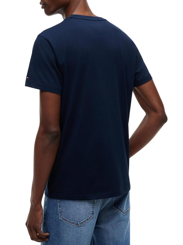 Tommy Hilfiger T-shirt Uomo Mod. DM0DM22538 C1G Blu