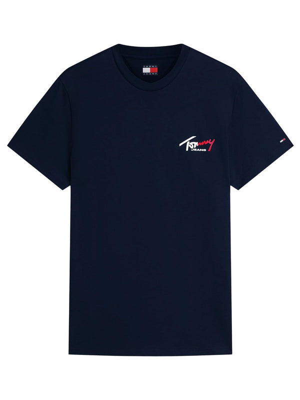 Tommy Hilfiger T-shirt Uomo Mod. DM0DM22538 C1G Blu