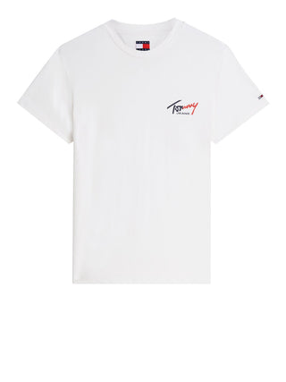 Tommy Hilfiger T-shirt Uomo Mod. DM0DM22538 YBH Bianco