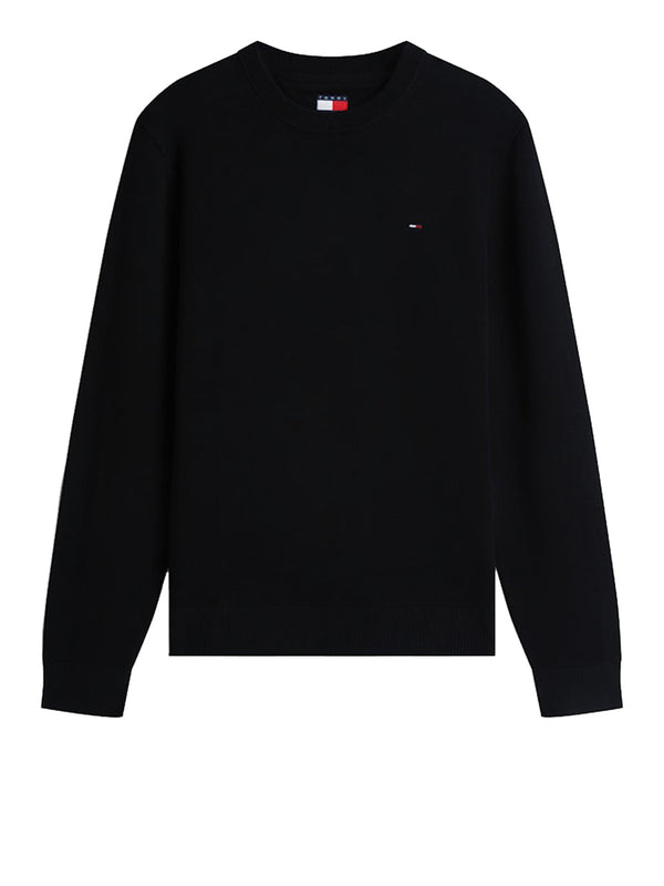 Tommy Hilfiger Maglione Girocollo Uomo Mod. DM0DM22853 BDS BLACK
