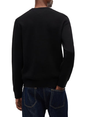 Tommy Hilfiger Maglione Girocollo Uomo Mod. DM0DM22853 BDS BLACK