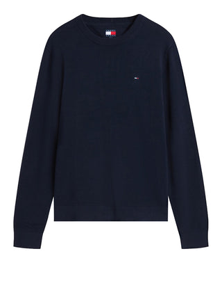 Tommy Hilfiger Maglione Girocollo Uomo Mod. DM0DM22853 C1G Blu