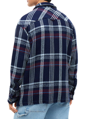 Tommy Hilfiger Camicia m/l Uomo Mod. DM0DM23135 C1G Blu