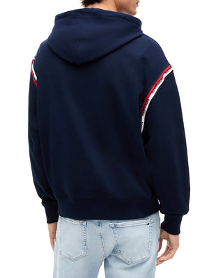 Tommy Hilfiger Felpa cappuccio Uomo Mod. DM0DM23155 C1G NAVY