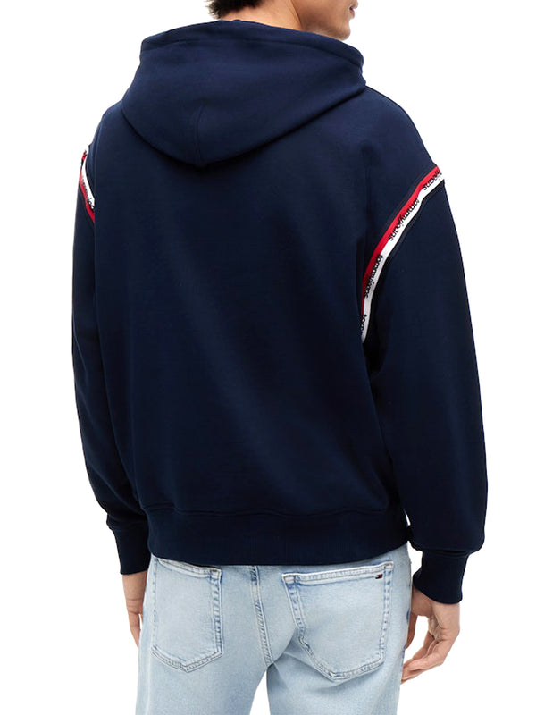 Tommy Hilfiger Felpa cappuccio Uomo Mod. DM0DM23155 C1G NAVY