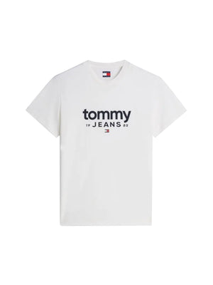 Tommy Hilfiger T-shirt Uomo Mod. DM0DM23376 YBL Bianco