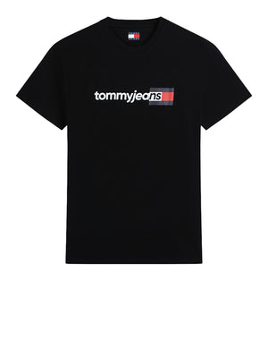 Tommy Hilfiger T-shirt Uomo Mod. DM0DM23406 BDS BLACK