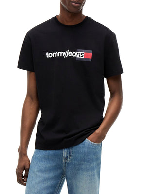 Tommy Hilfiger T-shirt Uomo Mod. DM0DM23406 BDS BLACK