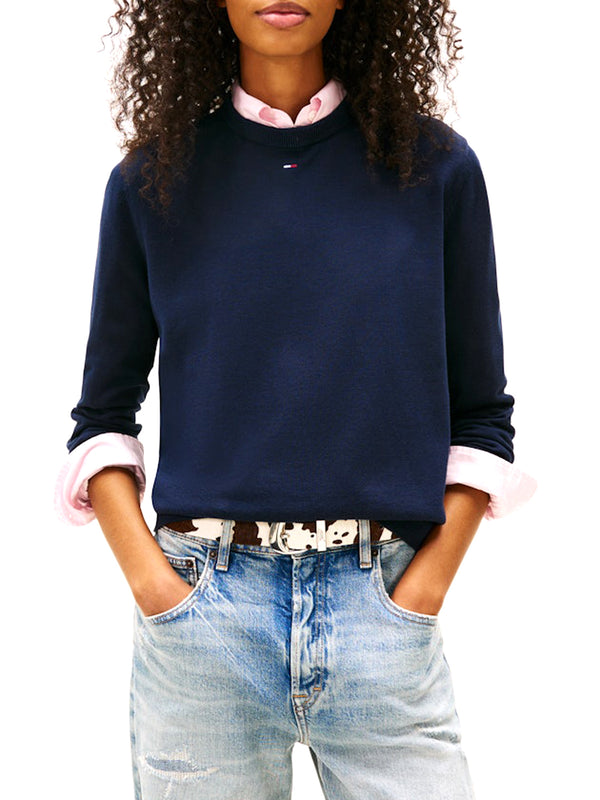 Tommy Hilfiger Maglia Donna Mod. DW0DW20159 0GZ Blu
