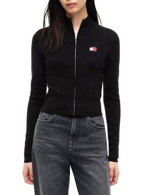 Tommy Hilfiger Cardigan Donna Mod. DW0DW20967 BDS Nero