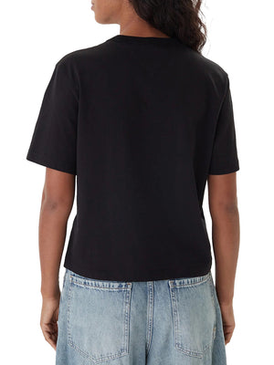 Tommy Hilfiger T-shirt Donna Mod. DW0DW22202 BDS Nero