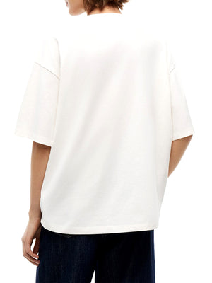 Tommy Hilfiger T-shirt Donna Mod. DW0DW22803 YBH Bianco
