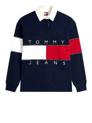 Tommy Hilfiger Felpa Donna Mod. DW0DW22827 C1G Blu