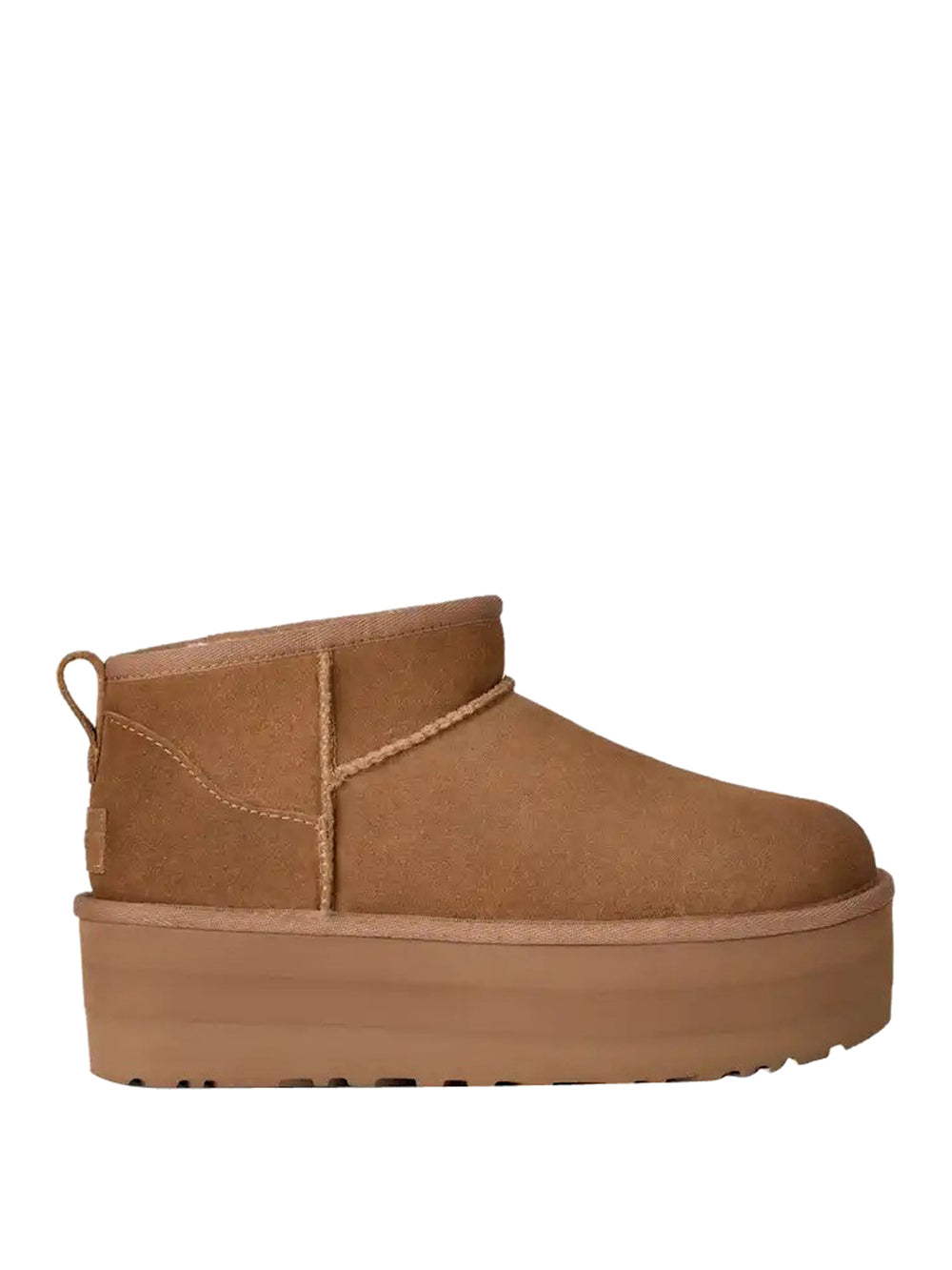 UGG Stivaletto Donna Mod. 1135092 W CLASSIC ULTRA MINI PLATFORM CHE Marroncino