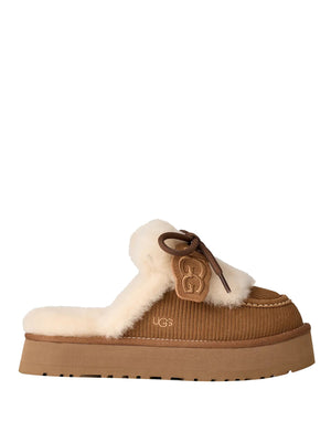 UGG Ciabatta Donna Mod. 1180360 W DISQUETTE HERITAGE CHE Beige