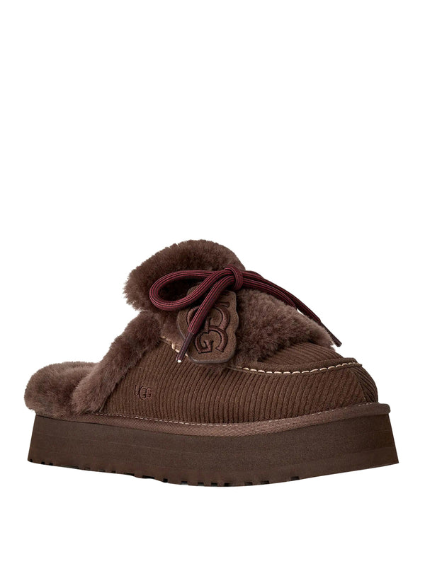 UGG Ciabatta Donna Mod. 1180360 W DISQUETTE HERITAGE BCDR Moro