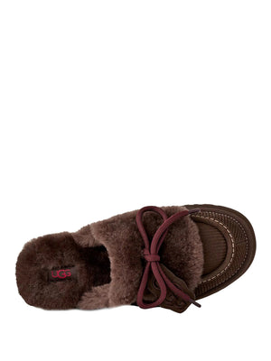 UGG Ciabatta Donna Mod. 1180360 W DISQUETTE HERITAGE BCDR Moro