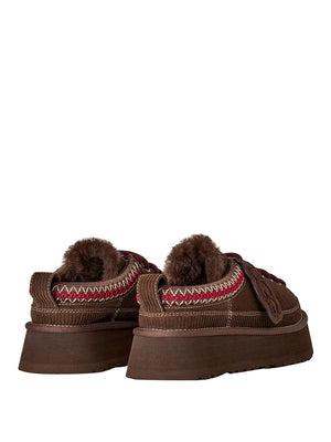UGG Scarpa Donna Mod. 1180361 W HERITAGE LACE-UP SLIPPER BCRD Moro