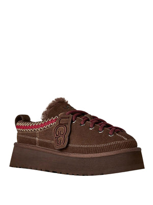 UGG Scarpa Donna Mod. 1180361 W HERITAGE LACE-UP SLIPPER BCRD Moro