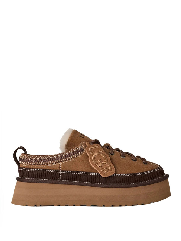UGG Scarpa Donna Mod. 1180361 W HERITAGE LACE-UP SLIPPER CHE Marroncino