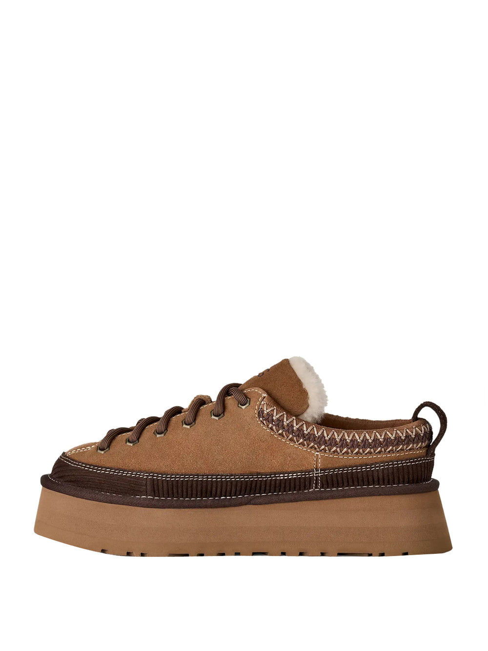UGG Scarpa Donna Mod. 1180361 W HERITAGE LACE-UP SLIPPER CHE Marroncino