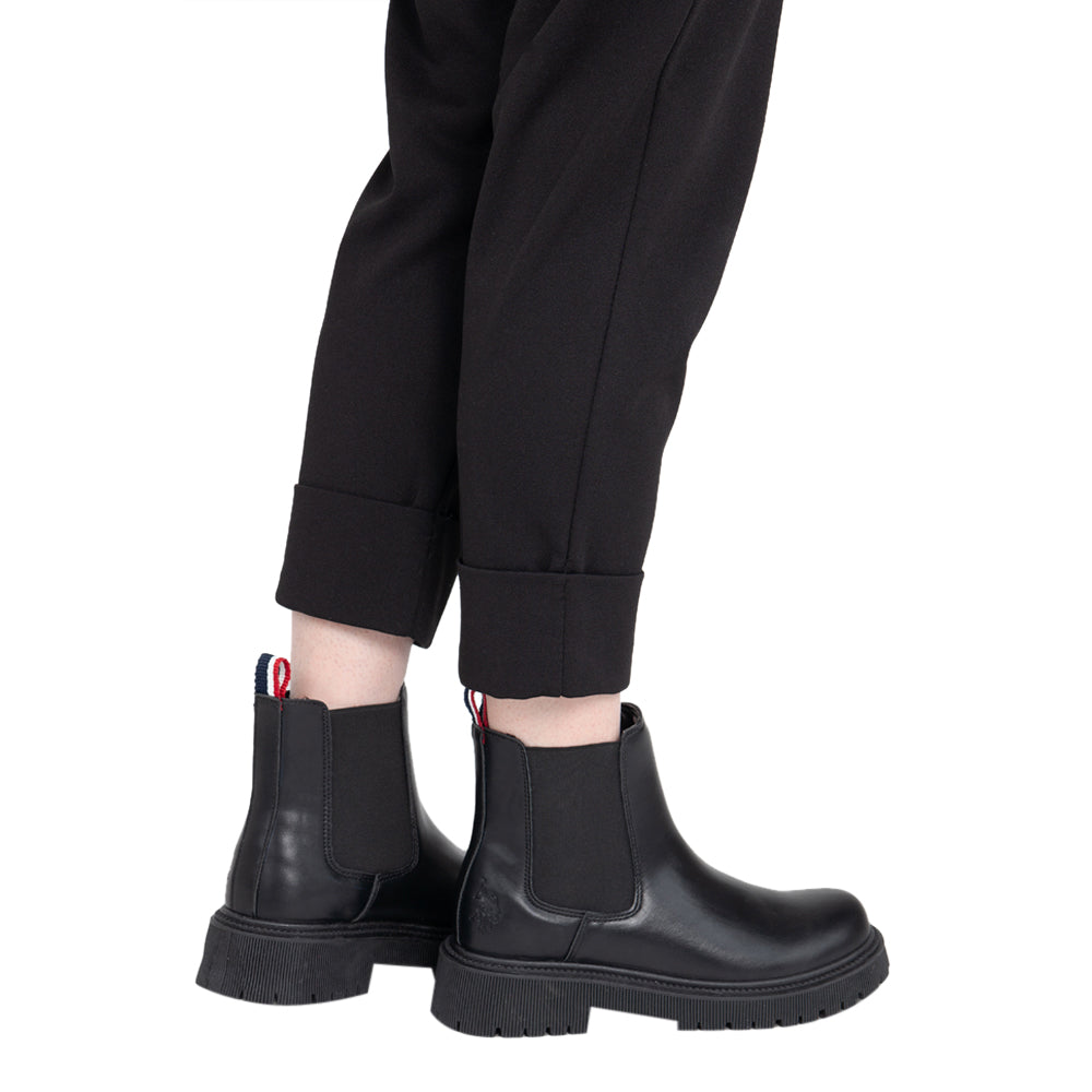 U.S. Polo Asssn. Scarponcino Donna Mod. AMBRA001 BLK Nero