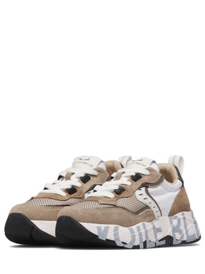 Voile Blanche Sneakers Donna Mod. 0012017475 CLUB105 234D72 Beige