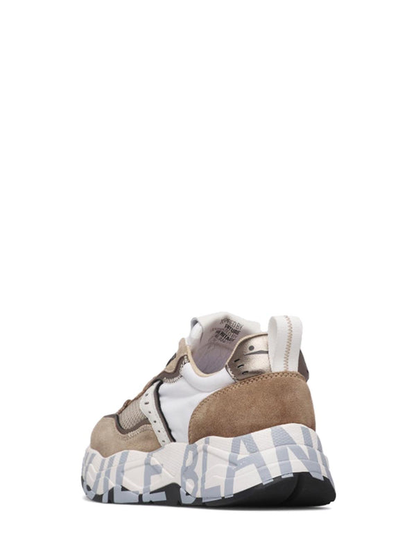 Voile Blanche Sneakers Donna Mod. 0012017475 CLUB105 234D72 Beige
