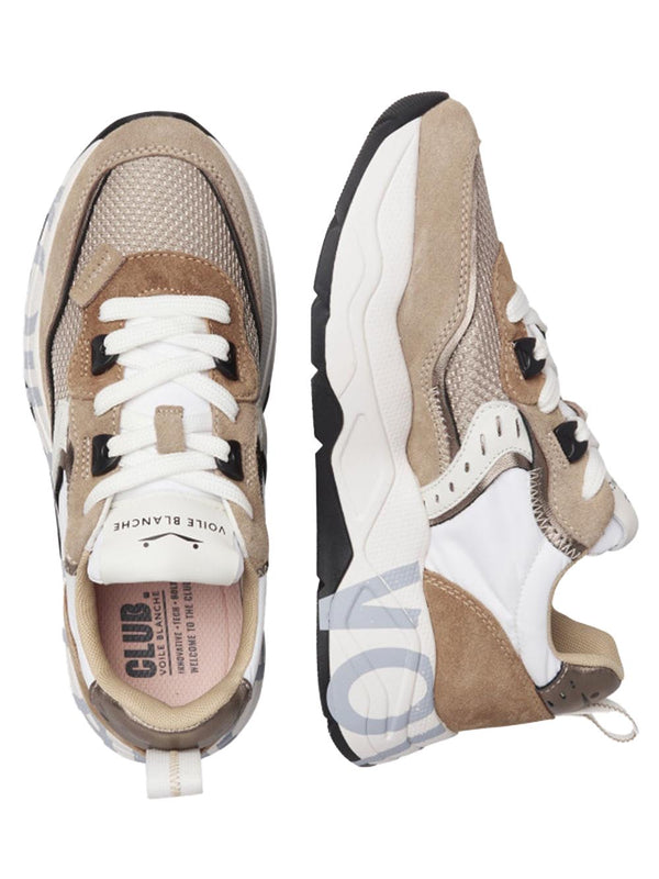 Voile Blanche Sneakers Donna Mod. 0012017475 CLUB105 234D72 Beige