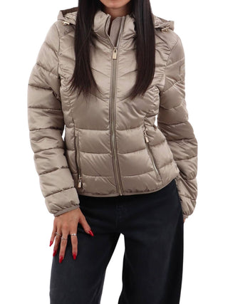Yes Zee Giubbotto corto Donna Mod. J007 M500 222 Beige