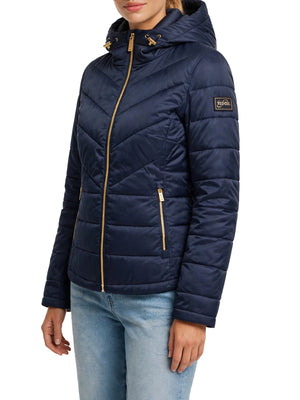 Yes Zee Giubbotto corto Donna Mod. J007 M500 710 Blu