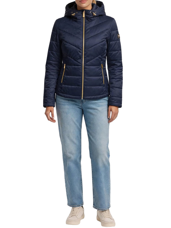 Yes Zee Giubbotto corto Donna Mod. J007 M500 710 Blu