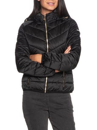 Yes Zee Giubbotto corto Donna Mod. J007 M500 801 Nero