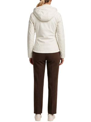 Yes Zee Giubbotto corto Donna Mod. J028 M200 157 Avorio