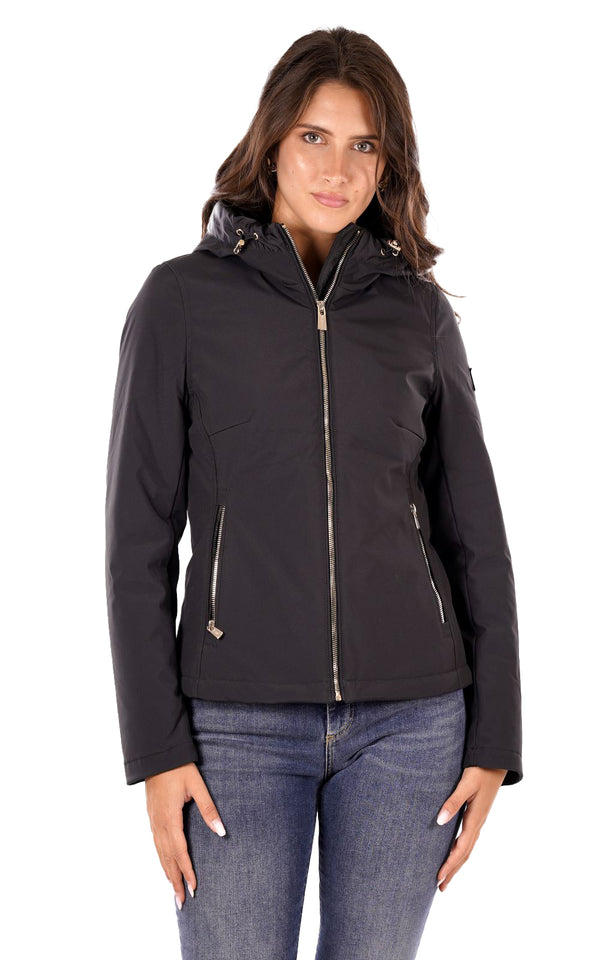 Yes Zee Giubbotto corto Donna Mod. J028 M200 801 Nero