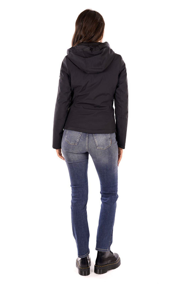 Yes Zee Giubbotto corto Donna Mod. J028 M200 801 Nero