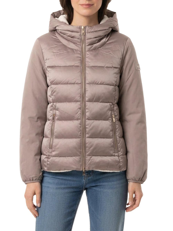 Yes Zee Giubbotto corto Donna Mod. J045 M500 222 Beige