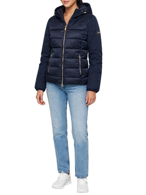 Yes Zee Giubbotto corto Donna Mod. J045 M500 710 Blu