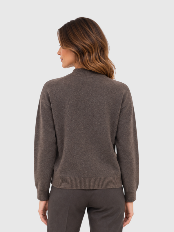 Yes Zee Lupetto Donna Mod. M003 BN00 232 Moro