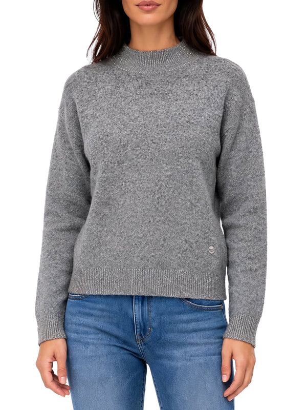 Yes Zee Lupetto Donna Mod. M003 BN00 842 Grigio