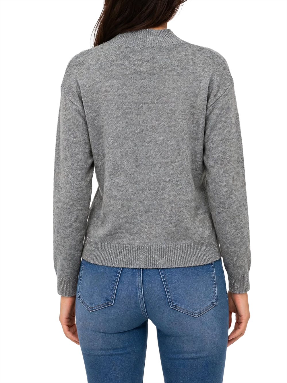 Yes Zee Lupetto Donna Mod. M003 BN00 842 Grigio