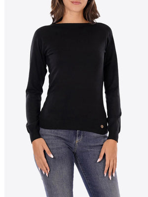 Yes Zee Maglia Donna Mod. M053 RU00 801 Nero