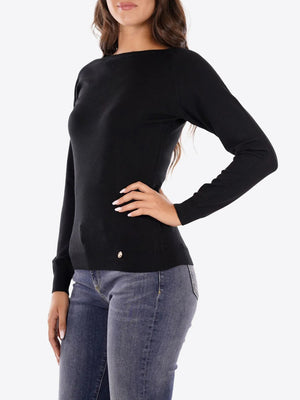 Yes Zee Maglia Donna Mod. M053 RU00 801 Nero