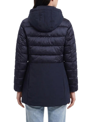 Yes Zee Giubbotto lungo Donna Mod. O003 M500 710 Blu