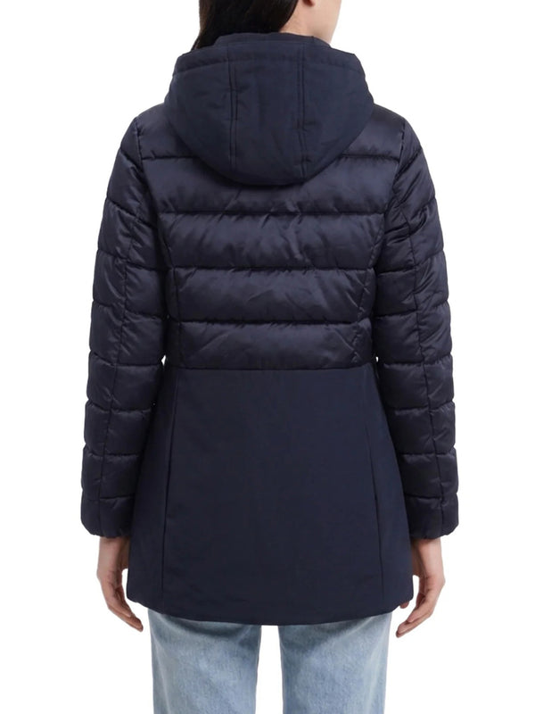 Yes Zee Giubbotto lungo Donna Mod. O003 M500 710 Blu